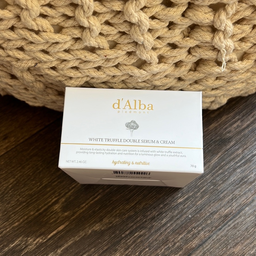 D’alba White Truffle Double Serum & Cream